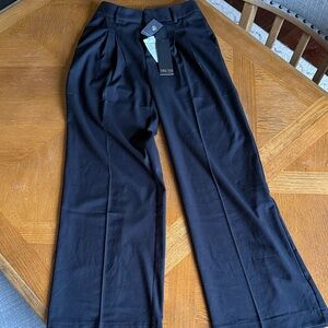 Truth Black Pleated Pants